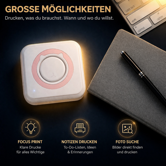 Mini-Drucker für unterwegs